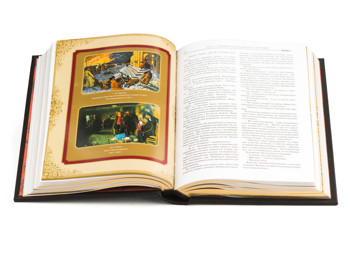 Leather-bound book "Criminal Investigation of the Russian Empire"